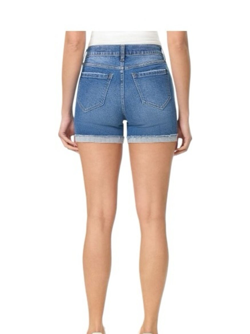 Kensie Jeans The Short Single Roll Cuffed Shorts Size 8/29 — image 3 of 8